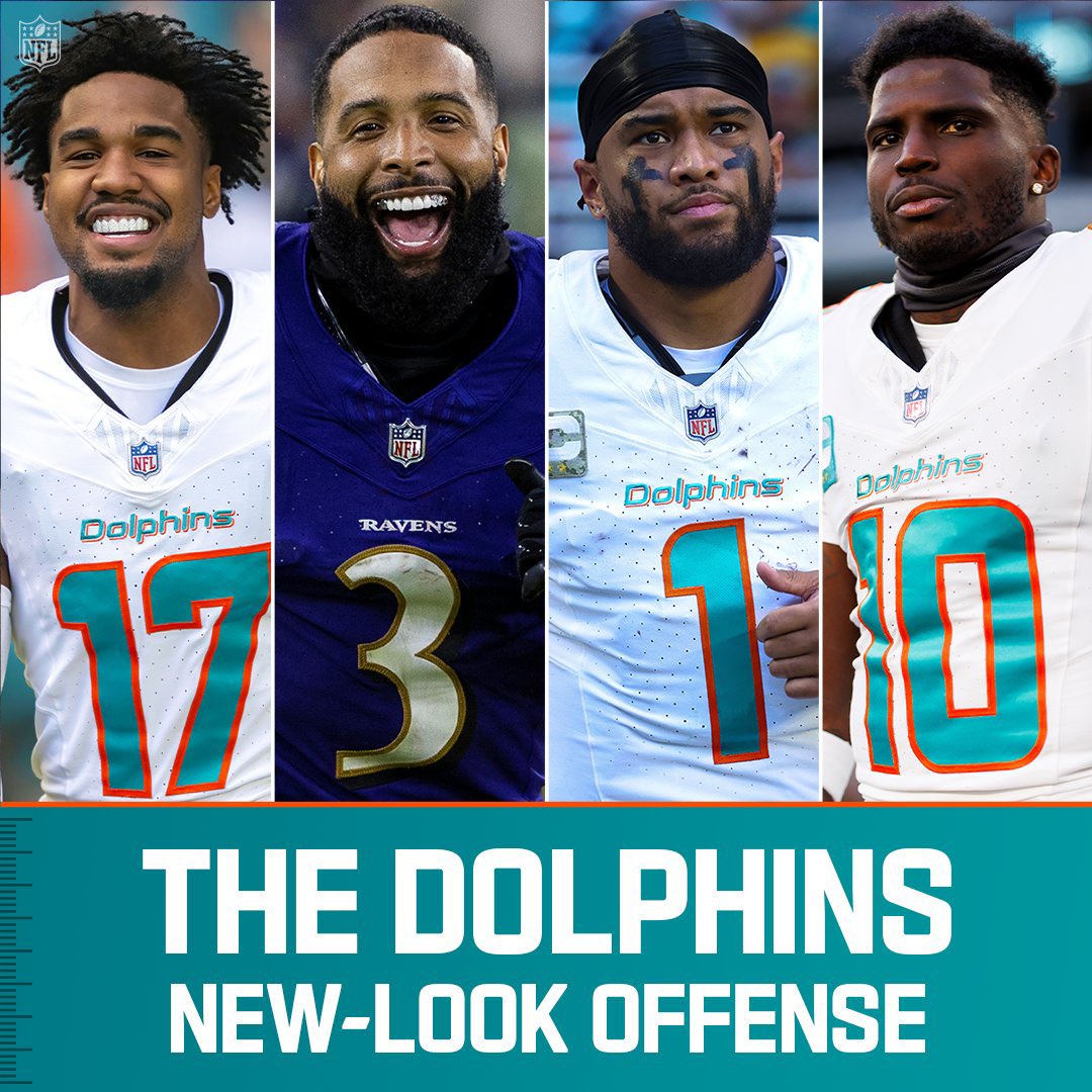 La nueva ofensiva de los Dolphins 🐬😮‍💨