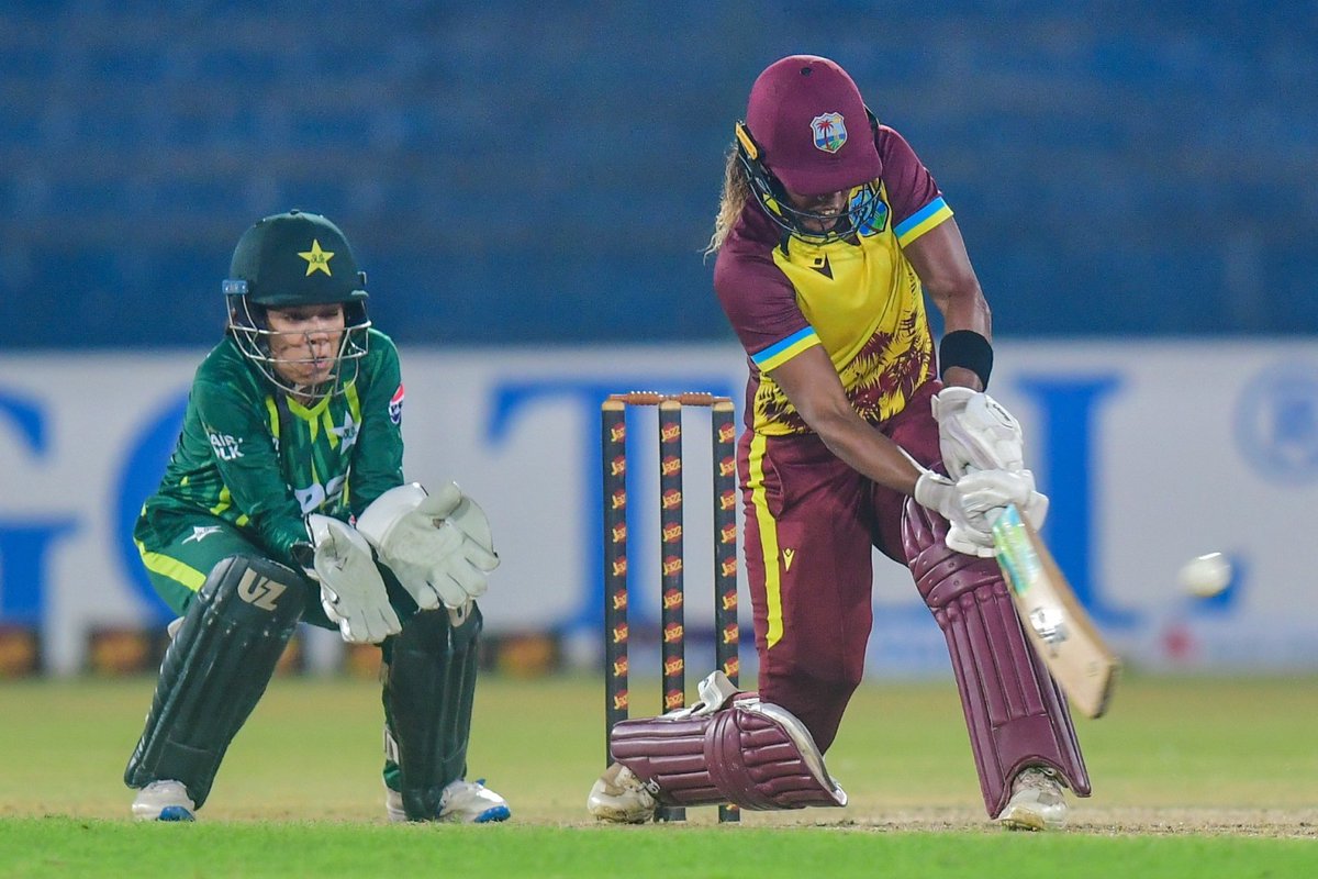 A dominating performance by the women in maroon to take the series 4-1 👏

Star skipper Hayley Mathews once again shines bright with 78*✨

#PakPassion #PAKWvsWIW