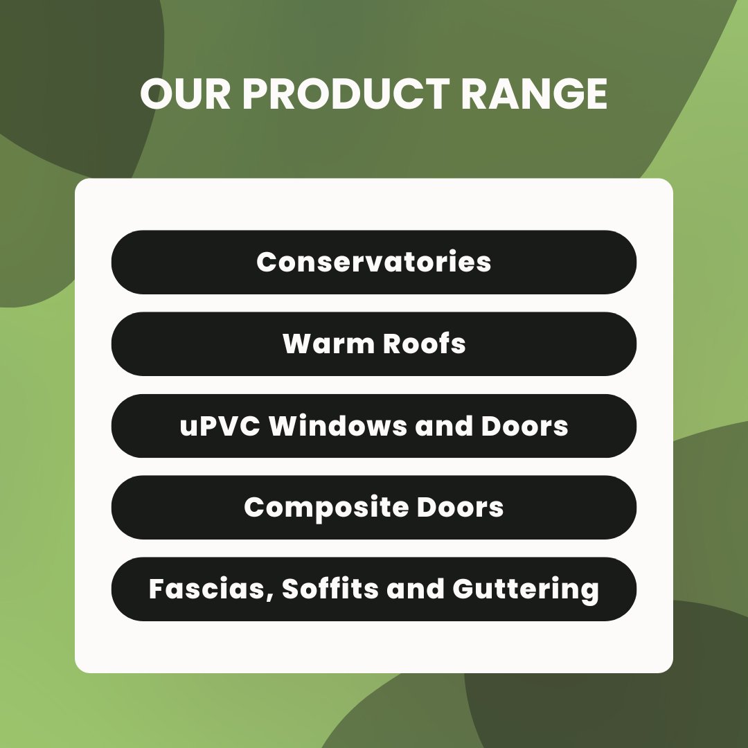 Explore our product ranges! 🙌

From stunning conservatories to energy-efficient warm roofs, uPVC windows and doors, composite doors, and durable fascias, soffits, and guttering, Yorkshire Warm Roofs has everything you need to elevate your home. 

🖥️ yorkshirewarmroofs.co.uk