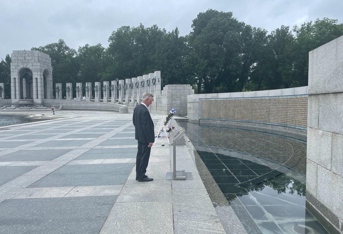This week marks the 20th anniversary of the World War II Memorial’s opening. Over 16 million Americans, including my father, served in World War II. We will always remember their courage, selflessness, and sacrifice.