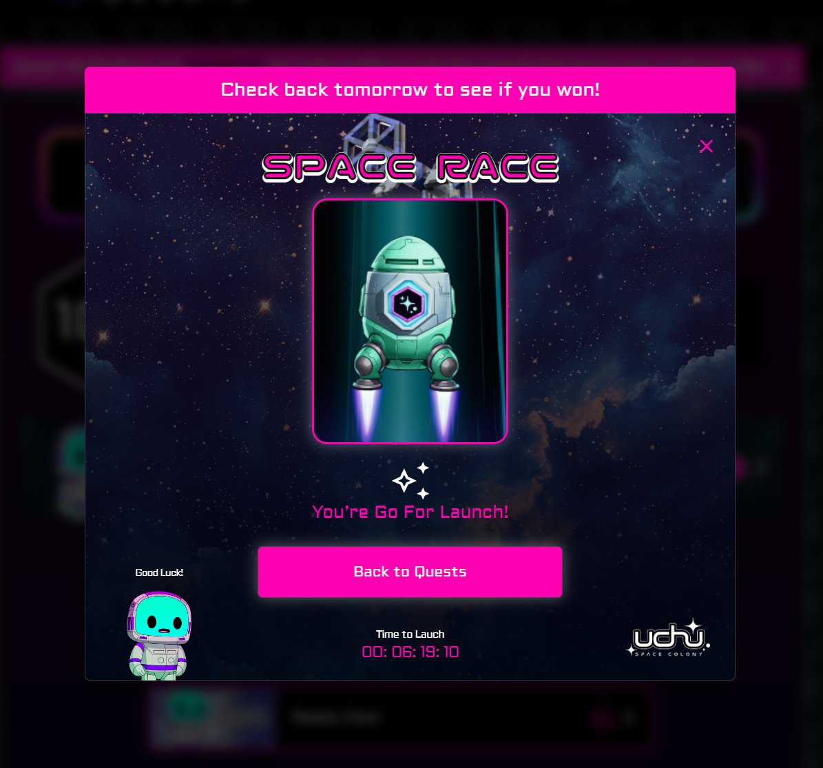 onunblocked's tweet photo. Colony! Share with us your Space Race pick! 

Here's what to do:

1. Tweet a screenshot from your Space Race pick from https://t.co/cqB4jYYl7V, making sure to tag @onunblocked and include $LOL.
2. Share the link to your tweet in the comments below.

The tweet winner will be boosted with a featured 'Like' quest for 24 hours on https://t.co/J4COVYeYMp.