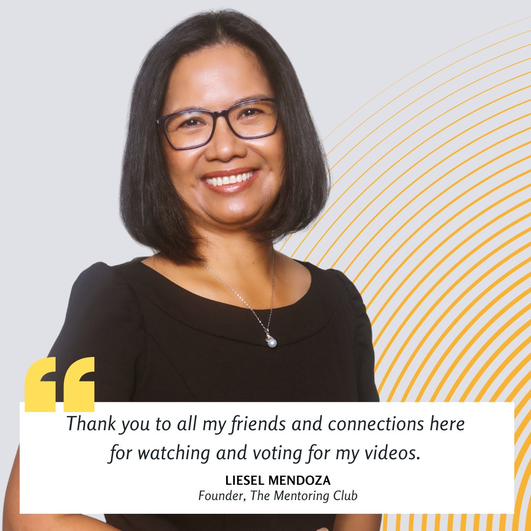 A message from our Founder, @LieselMendoza: Thank you to all my friends and connections here on Twitter for watching and voting for my videos at Asian American Stories Video Contest - aastories.org. 💙💛 #WeAllBelongHere