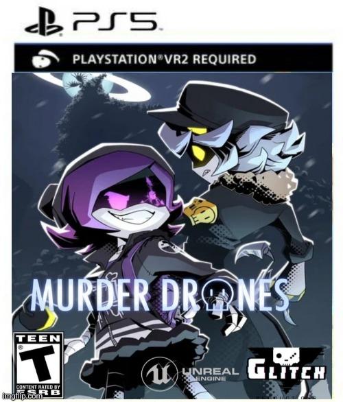 new game VR2 Murder drones Coming soon !!!!
#Murderdrones 
#glitchproductions