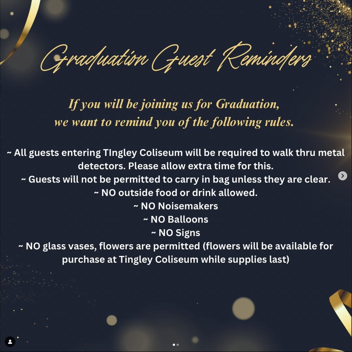 Graduation is 18 days aways! 
1) Senior Finals are May 8th and 9th and classes close at 6pm on the 9th. 
2) Senior Meeting on May 14th at 5:30pm. Google meet link in your email. 
3) Senior Checkout is May 16th between 11-2pm.