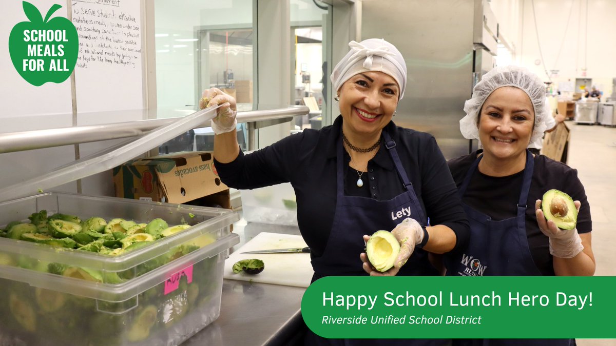Today, on #SchoolLunchHeroDay, we celebrate our school meal champions! 🍎🥪 To all the incredible school nutrition staff who prepare meals for our students—thank you. Your dedication ensures every child has the energy they need to learn and grow. #SMFA