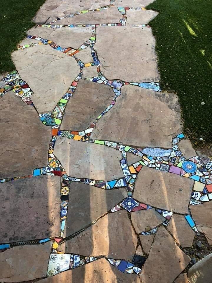 Charming Mosaic Idea.
