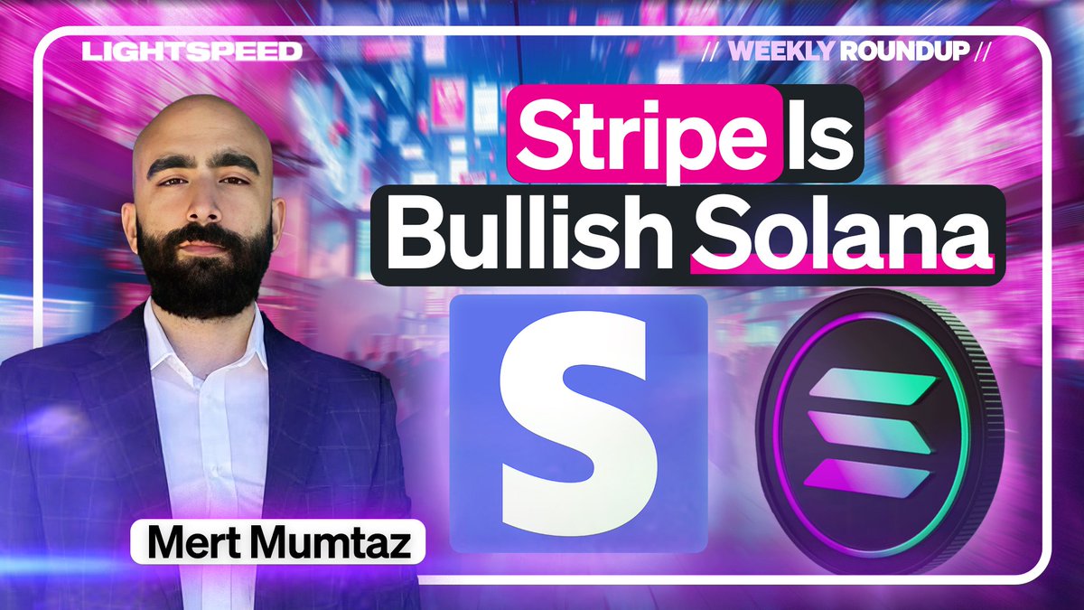 New episode out now! @smyyguy @0xMert_ We discuss: - @stripe's Solana demo - MEV on Solana - @DriftProtocol & @KaminoFinance airdrops - Firedancer & more! Links below! ↓