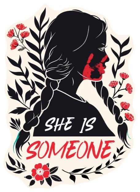 Gratitude to Emma Grant Métis graphic designer/artist for this beautiful design honouring women May 5 and everyday...#wrsd #IndigenousEducationEveryday #RedDressDay2024 Who is your 'someone'?