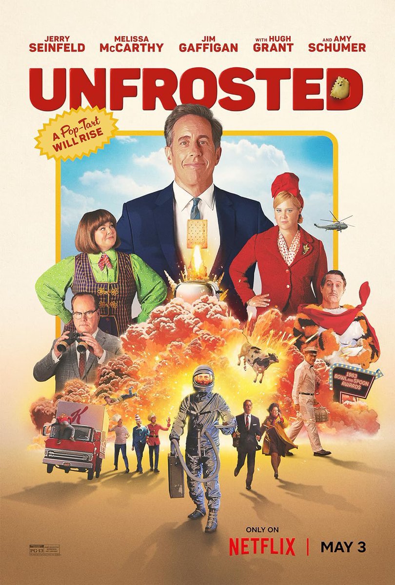 I am not even sure where to begin with this movie. The production value and comedic stars littered throughout will distract from the fact that this might be ‘Meet the Spartans’ levels of unfunny and bad. Honestly, shocked it’s this awful. #Unfrosted