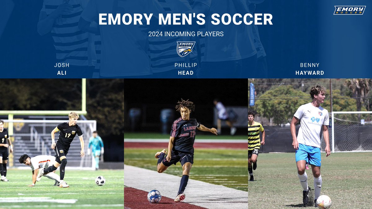 batterykeeper (@batterykeeper) on Twitter photo Excited to announce the first group of incoming players for <a href="/EmoryMensSoccer/">Emory Men's Soccer</a> Class of 2024! #Greinerball #CmonEmory #Flyhigher Excited to announce the first group of incoming players for <a href="/EmoryMensSoccer/">Emory Men's Soccer</a> Class of 2024! #Greinerball #CmonEmory #Flyhigher