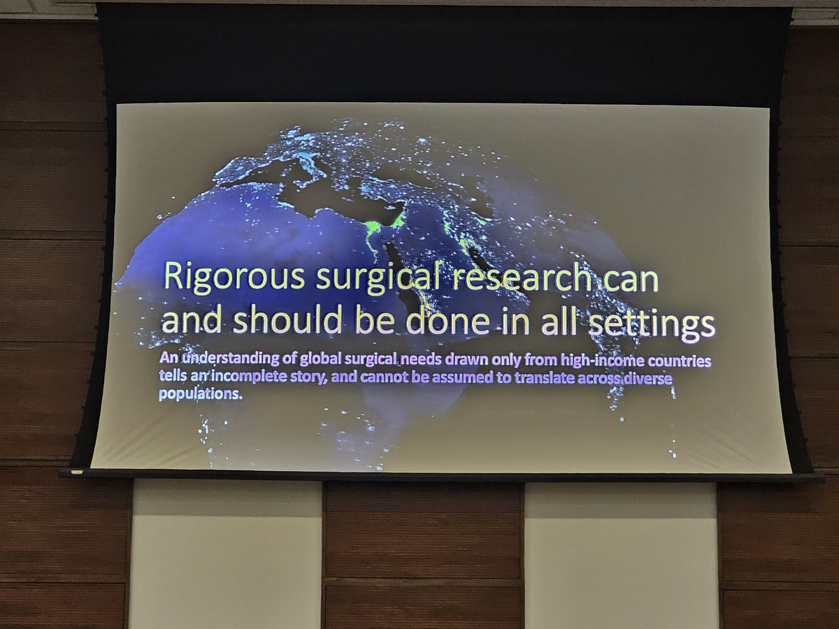 'Who counts?' Dr. @annajdare opens the #GlobalSurgery Symposium at the @UofTSurgery Gallie Day, highlighting the importance of data in assessing gaps, generating action, informing policy, & measuring progress. 'To make people count, we first need to commit to counting people.'
