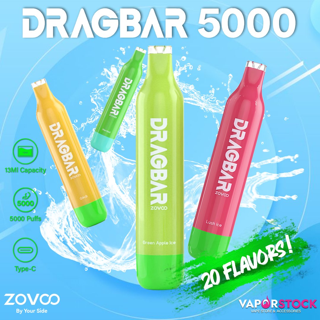 Introducing the ultimate vaping companion: ZOVOO Dragbar Disposable! 💨

Order Here: vaporstock.com/products/zovoo…

 #ZOVOO #Dragbar #DisposableVape #VapeWithStyle #FlavorExplosion #VapeLife #VapeCommunity