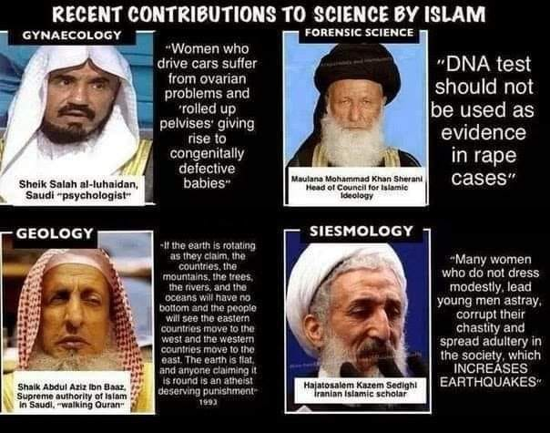 15 million Jews have 189 Science Nobel Laureates. 1.8 billion Muslims have 3 and 1.1 billion Hindus 5. The Norwegian Nobel Committee is highly prejudiced against Muslims and completely ignores their scientists, 4 of which are listed below.