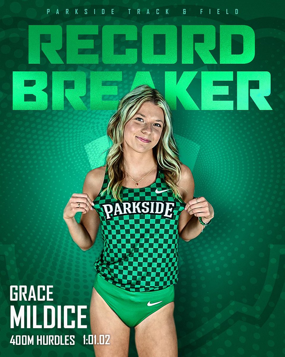 Grace Mildice DOMINATES!!! She places in FIRST in the 400m Hurdles AND breaks a school record 🔥🔥🔥🔥🔥 #RangerIMPACT