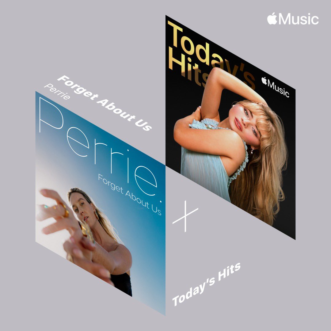 🫶 @AppleMusic Listen to ‘Forget About Us’ in Today’s Hits 🩵 perrie.lnk.to/TodaysHitsWL