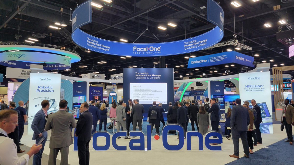 Day 1 of the #AUA24 Annual Meeting is in full swing! Join us at Booth #409 in the Science & Technology Hall for demonstrations and educational sessions on the latest in prostate cancer management technology. Focal One will be showcasing semi-live procedures and discussions led by…