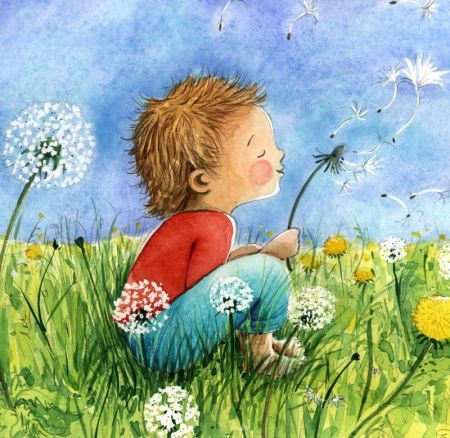 💛 ~To be given a dandelion by a child is to be thought of. That child paused for you. They saw the bright yellow & thought of you. They took the time to pluck it for you. They beam as they hand it to you. The thought crossed their mind that this flower would make you happy.