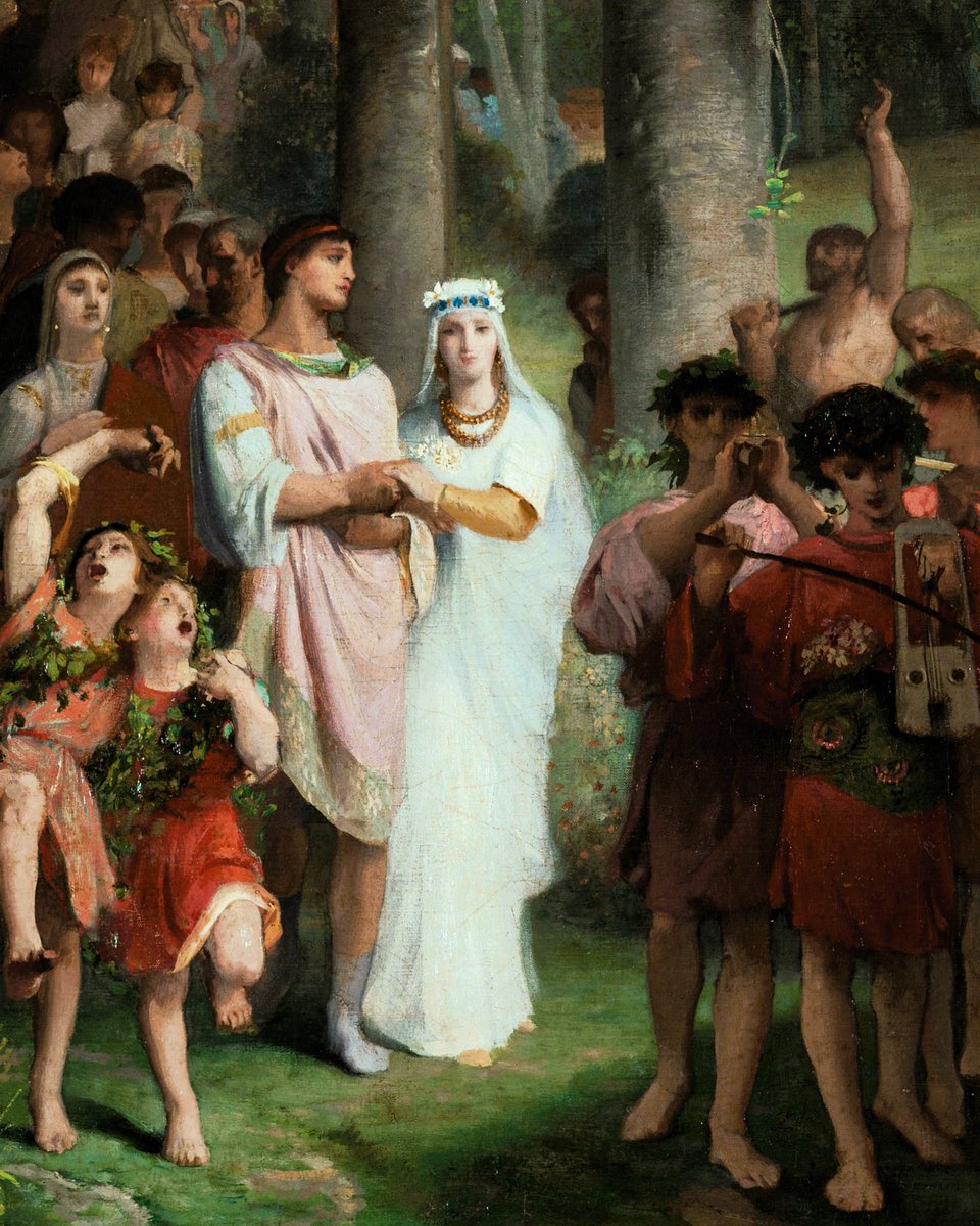 Le mariage. (1876)
Émile Lévy. (1826-1890)🖌️🌹
French Painter.