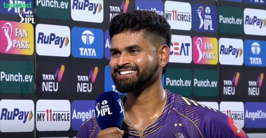 You have to give credit to Shreyas as captain
- Difficult conditions 
- One bowler short
- Only 170 on board
- Dew on ground
Everything against KKR but shreyas won it for KKR. 
Undoubtedly the best captain tiger Iyer 
#ShreyasIyer 
#MIvKKR #MIvsKKR