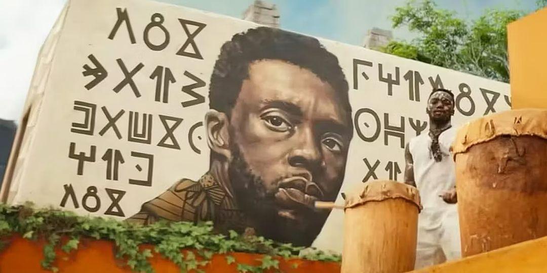 Boxreport's tweet photo. Na linha do tempo do MCU, hoje é o dia do falecimento do grande rei T' Challa. https://t.co/4nooAGvXsz