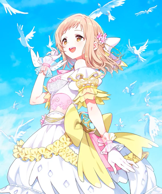 #シャニソンハーフアニバ   #シャニソン   #シャニマス    #櫻木真乃  今は頼りなくて淡くても 