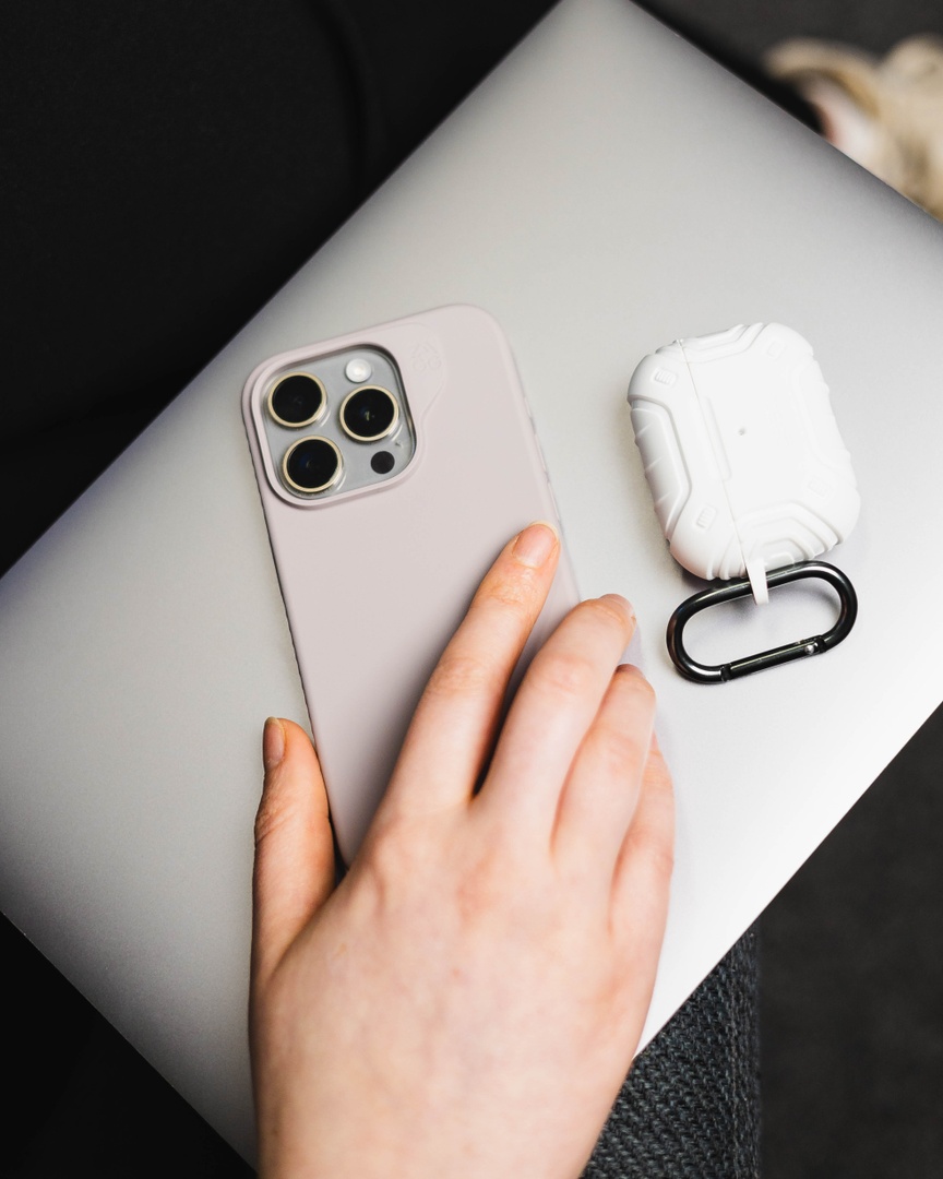 Name a better combo - we'll wait 👀 Our Apollo Snap AirPods case and Manhattan Snap silicone case are a match made in protective heaven. Trust us, your gadgets will thank you later. #ZAGG #phoneaccessories #techaccessories #phonecase #ProtectBetter #techgadgets