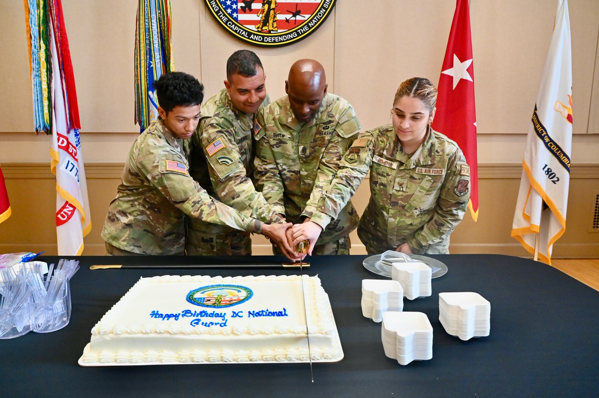 Happy 222nd Birthday, #CapitalGuardians!
'We're going to stay strong and relevant for another 222 years,' said Maj. Gen. John Andonie, Commanding General (interim. 'At any given time, D.C. National Guard members are training, partnering, defending, and assisting our Nation.'