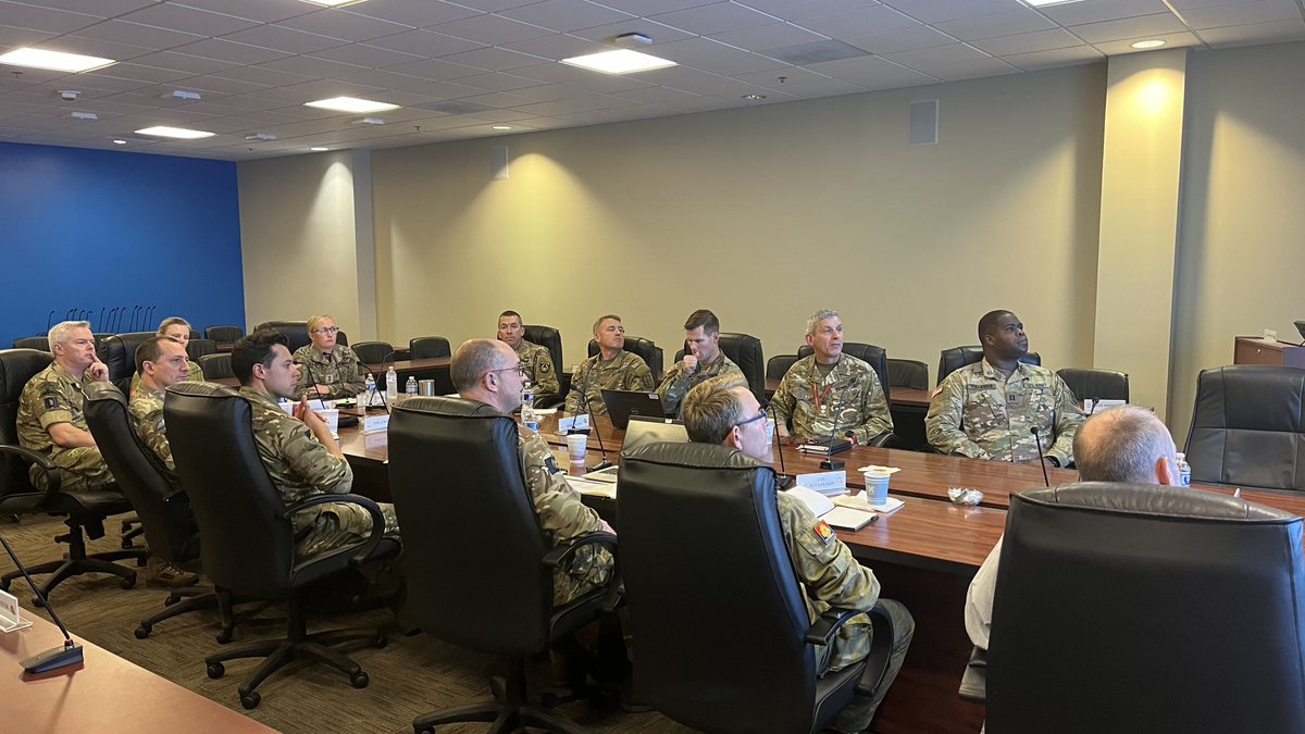 This week #CASCOM hosted Brigadier Rebecca Talbot, Australian Army director of general logistics, and Brigadier Patch Reehal, British Logistics Field Army assistant Chief of Staff, for an AUKUS. #SupportStartsHere #BeAllYouCanBe #allies #AUKUS