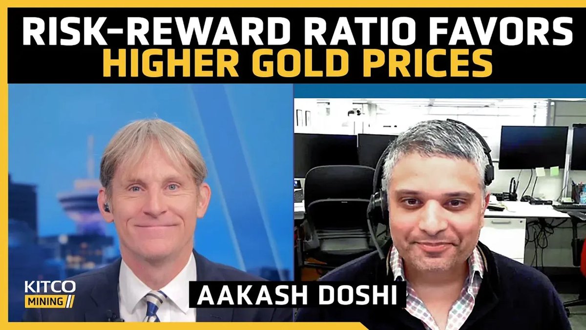 No gold sticker shock - Citi's Aakash Doshi on high precious metal prices and 'inelastic buyers' kitco.com/news/article/2… #kitconews