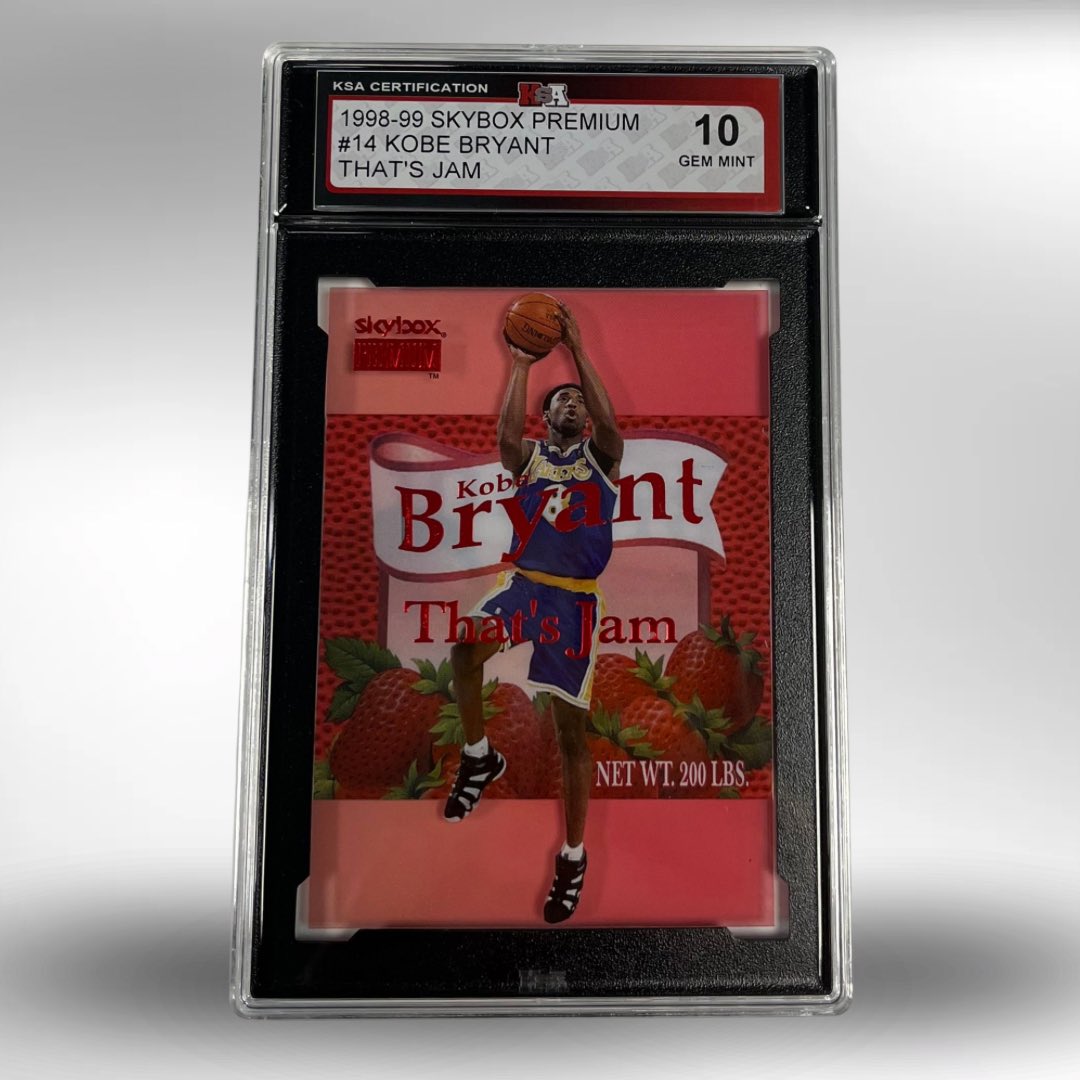This card speaks for itself🔥

#ksagrading #canadiangrading #sportscardgrading #sports #cards #gradedcards #collectibles #thehobby #sportsmemorabilia #whodoyoucollect #NBA #basketball #basketballcards #kobebryant #lakers #gemmint
