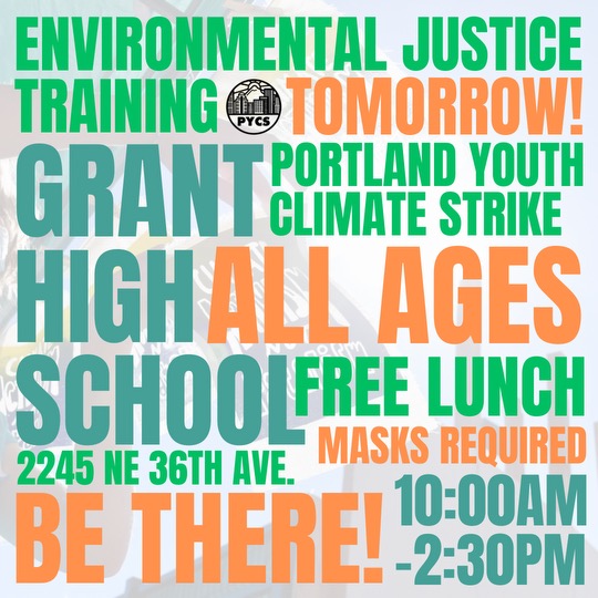 Portland Youth Climate Strike tweet media