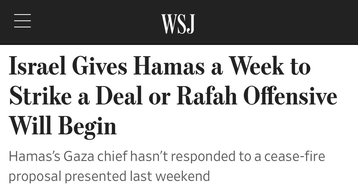 I’ve repeatedly stated that Hamas, at any point, could end this catastrophe. Want peace in Gaza? Where are the campus protests demanding Hamas to take this ceasefire deal? Tents and chants won’t end this, but Hamas could.