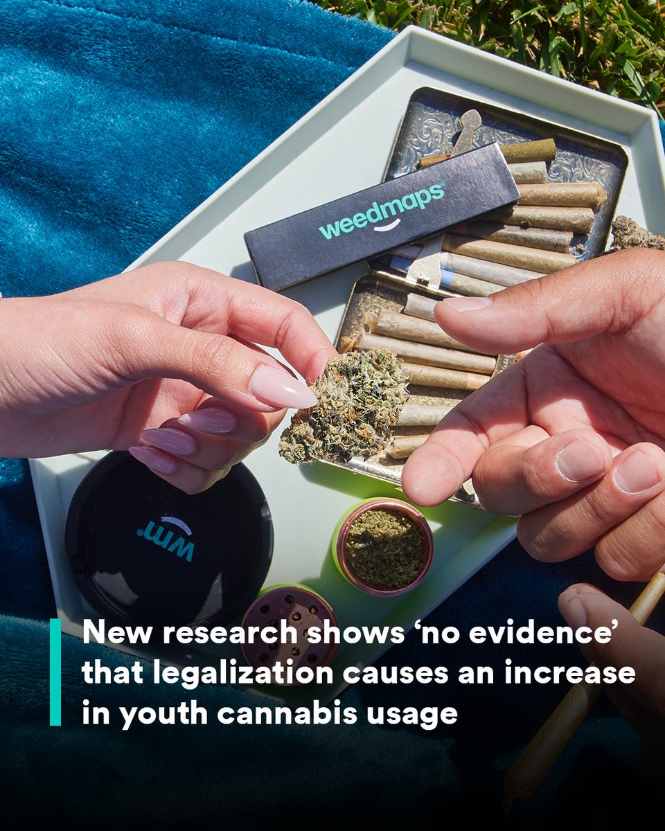 New research from the Journal of the American Medical Association (JAMA) suggests that legalizing cannabis for adult-use doesn't correlate to increases in youth use. Learn more: brnw.ch/21wJrSm