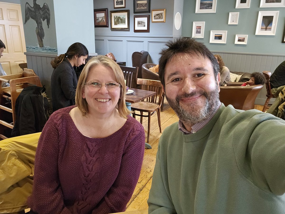 Lovely to grab a coffee with @Hannah4Clevedon and talk about all things #NorthSomerset