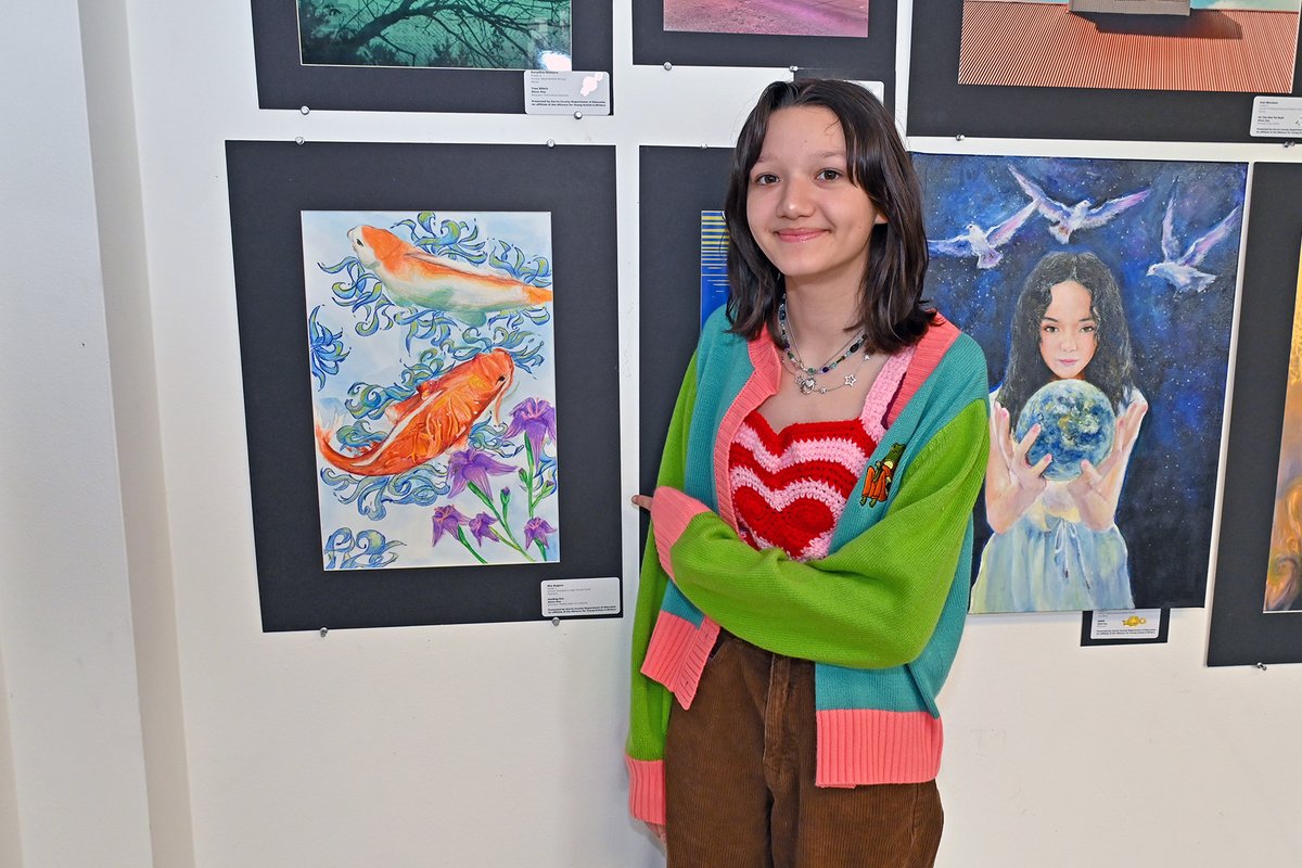 #TeamHCDE added Harris County Regional Art Exhibit receptions this year for Scholastic Art winners, and both were successful. Students and their families were able to see winning artwork across Houston and network with fellow artists. blog.hcde-texas.org/2024/05/03/reg… #SeeTheImpact🎉 🖌️