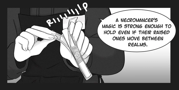 String cheese guest stars in this week's Grim Cafe update 💀☕
https://t.co/M77UY0bOCW
#grimcafecomic #webtoon #webcomic 