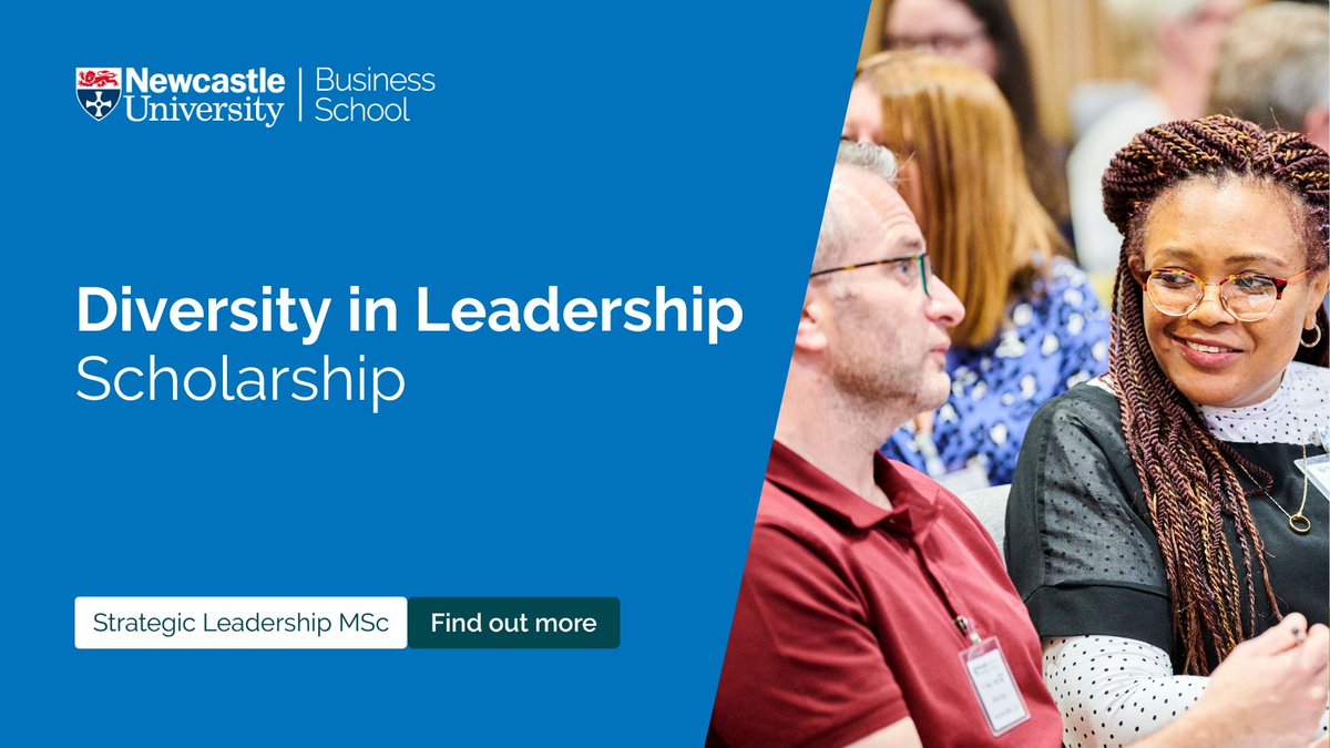 Considering studying an MSc? Through our Diversity in Leadership Scholarship, we're offering two awards of £12,000 towards our Strategic Leadership MSc tuition fees to candidates who want to work towards an inclusive and sustainable future. Find out more: bit.ly/4bilW1r