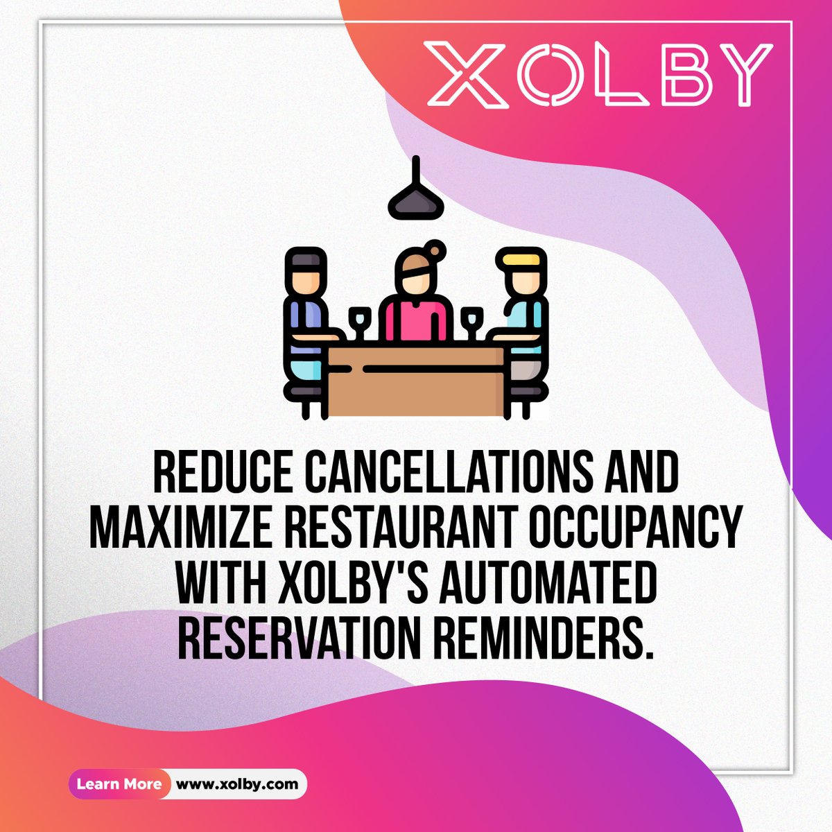 Reduce cancellations and maximize restaurant occupancy with XOLBY's automated reservation reminders. It's the key to keeping your tables full and your customers happy. #ReservationReminders #XOLBY  #professionaldevelopment #startupindia #careercoach #businessconsultant