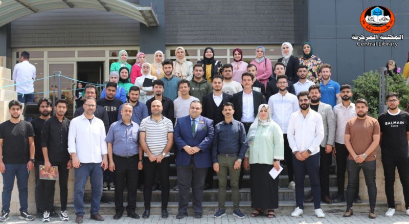 Receiving College of Electronics Engineering, University of Nineveh uomosul.edu.iq/en/libcentral/… @UniversityofMos @cl_uom @4sayf #library #libraries #mosul #Iraq #Awareness #KNOWLEDGE #Humanity #services