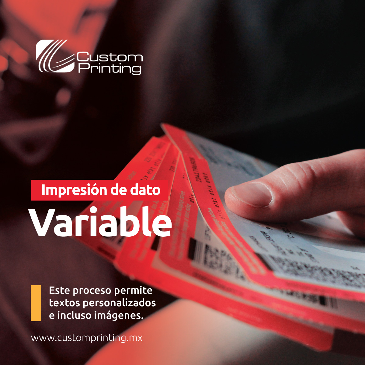 👌 Impresión de Dato Variable.

La impresión digital es tu mejor opción para la impresión de dato variable, permite textos personalizados e incluso imágenes.

customprinting.mx

#DatoVariable #ImprentaDigital #ServicioDeImpresion #ImpresionPersonalizada #CustomPrinting