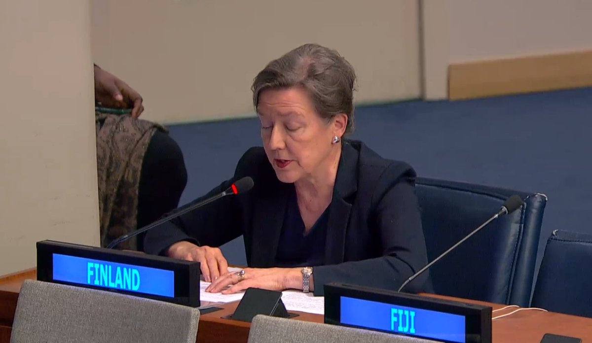 Finland reaffirmed at #CPD57 its commitment to advance sexual and reproductive health and rights for all.   SRHR is about well-being of children, adolescents, adults, families and the whole society. SRHR is about education, eradication of poverty and the SDGs.