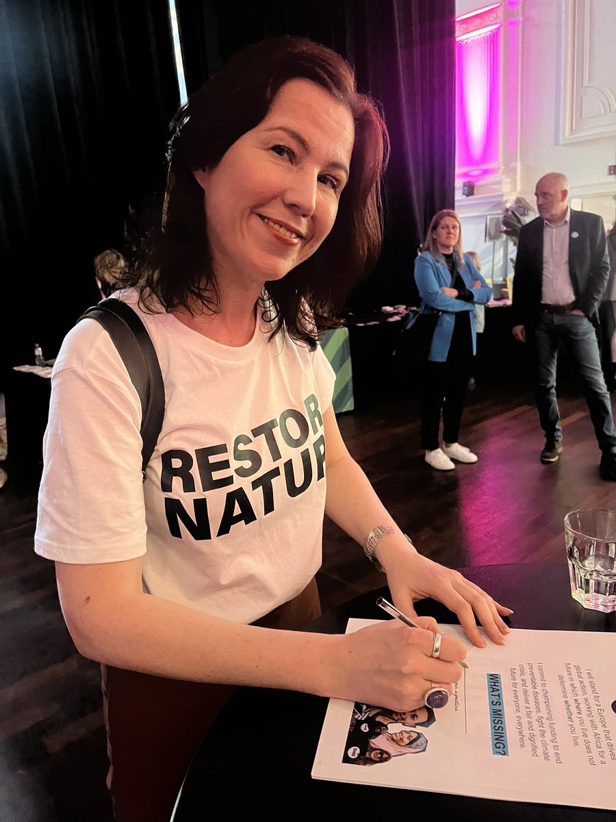 Thank you @msaraswati for adding your support to @ONEinEU’s campaign for a future free from extreme poverty and preventable diseases, and for committing to fighting the climate crisis and to fighting for a fair future for all.

#ONESignature #EUElections2024
