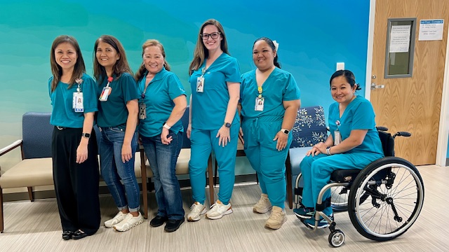 👖 Last week, our amazing Honolulu Medical Office Primary Care staff wore denim and teal in support of #DenimDay and Sexual Assault Awareness Month.
⁠
Let's continue to spread awareness, educate, and create a culture of empathy, respect, and understanding every day. 💙