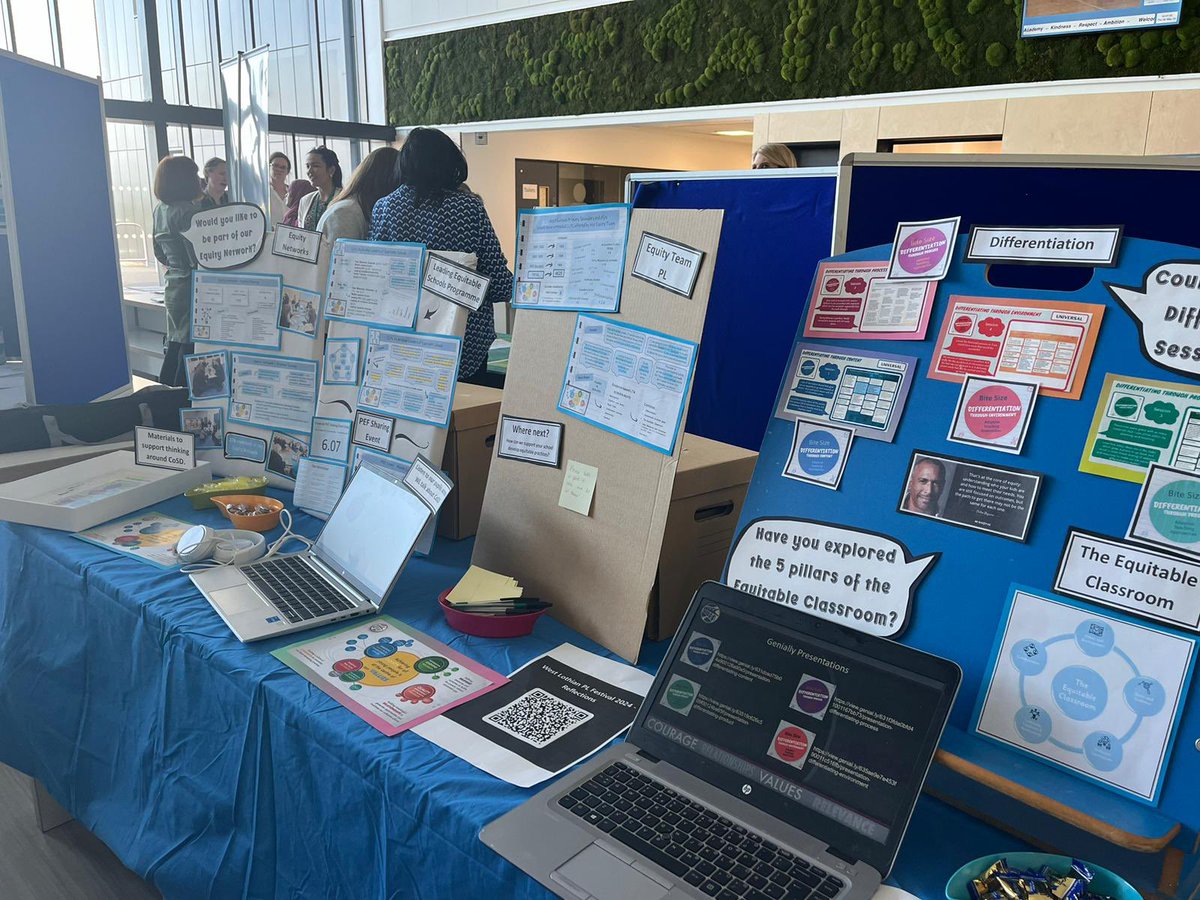 WL_Equity's tweet photo. We were delighted to join colleagues from across @LoveWestLothian at @WestLothianPL to connect, collaborate and celebrate the importance of professional learning.
The quality and quantity of #WLPL was bursting out of all the stands π€©
Thank you for having us along.
#WLEquity https://t.co/xK4ff3WUtO