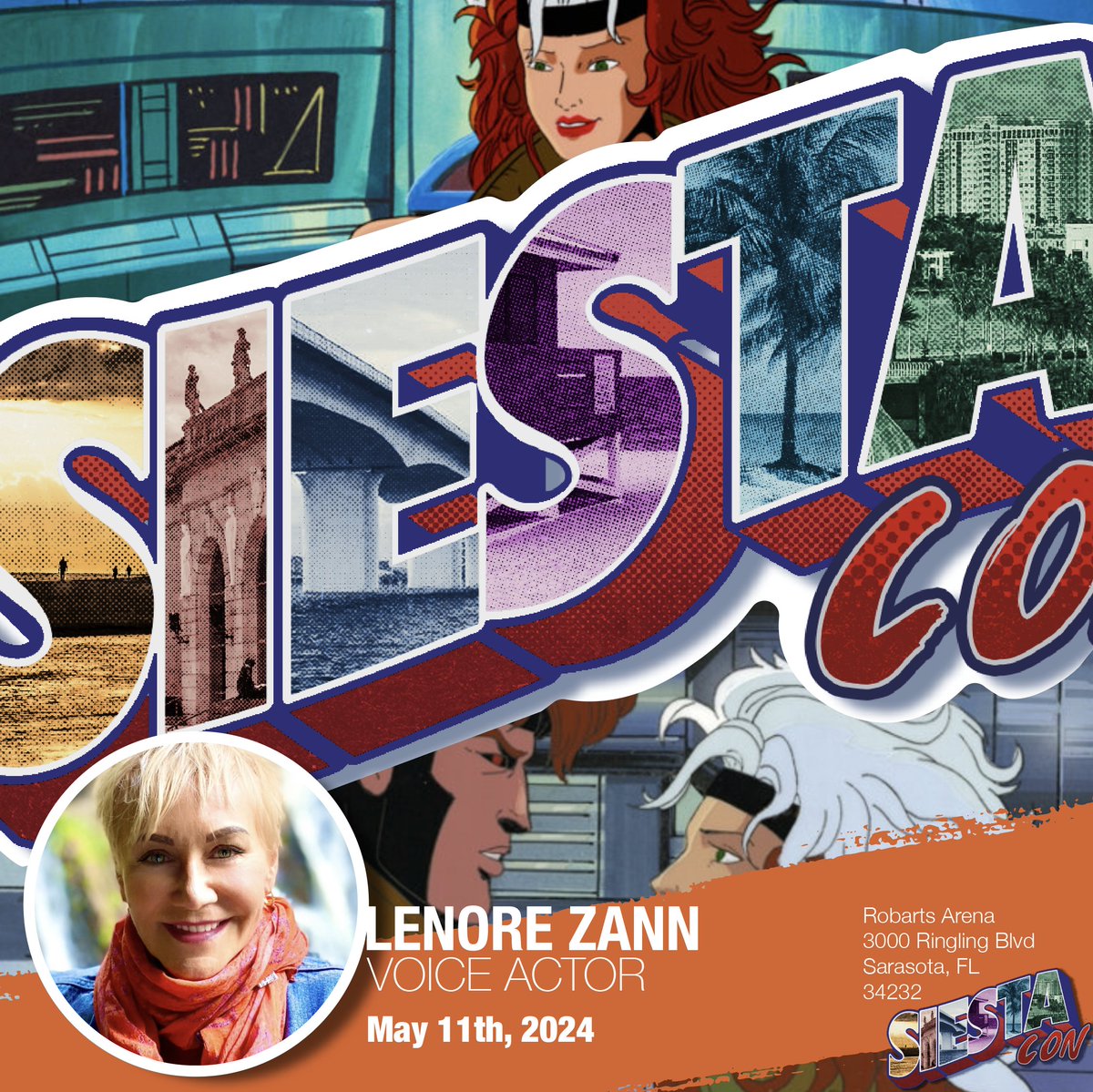 Unknown_Comics's tweet photo. Lenore Zann - Voice of Rogue
Calling all X-Men fans! We're thrilled to announce that the iconic voice of Rogue, Lenore Zann, will be joining us at SiestaCon! #SiestaCon #XMen #Rogue #VoiceActing @siestacon https://t.co/pZb2F9qGf3
