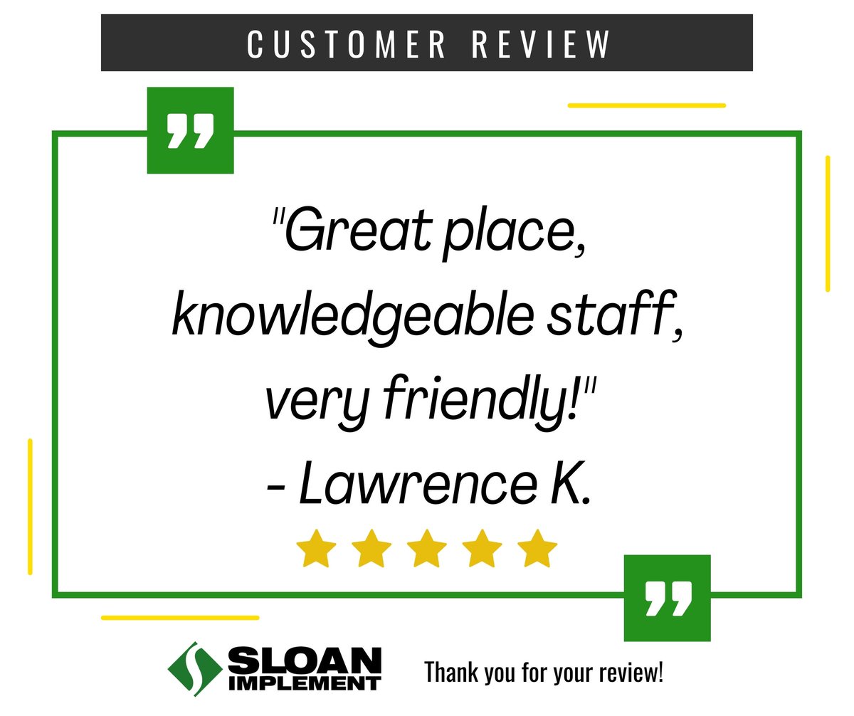 Shout out to our Winchester, IL location! Thank you for the review, Lawrence! 🌟🌟🌟🌟🌟