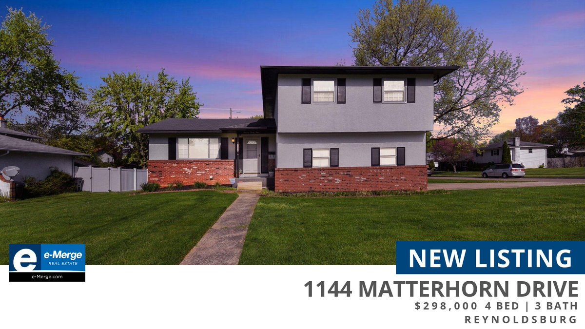 📍 New Listing 📍 Take a look at this fantastic new property that just hit the market located at 1144 Matterhorn Drive in Reynoldsburg. Reach out here or at (740) 777-7091 for more information!

Listed by Natalie Morrison rosariomendez.e-merge.com/showcase/1144-…