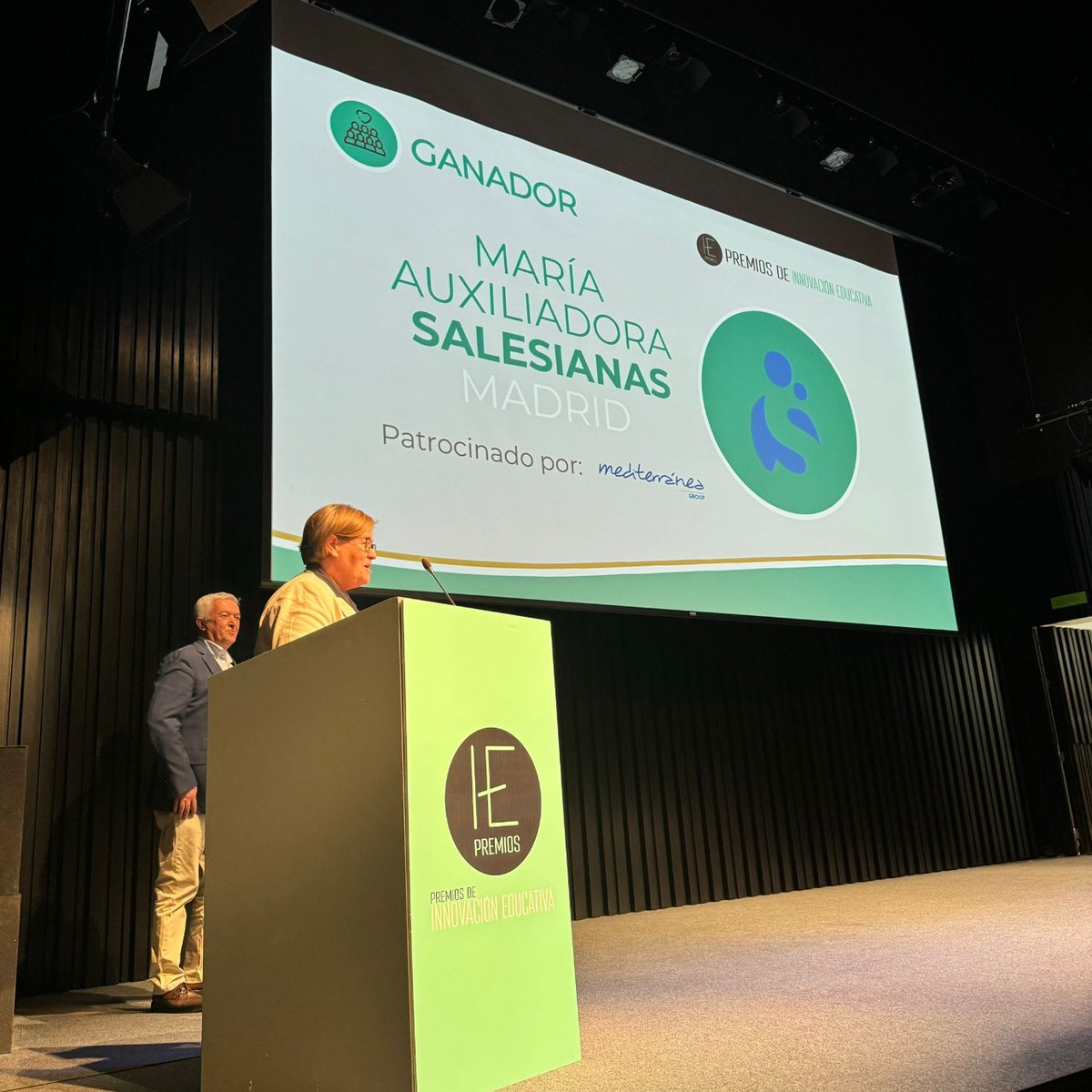Fundación Trébol Educación (@fundacion_gte) on Twitter photo 🏆 A continuación, vamos con una categoría muy especial: "Votos Online". El ganador es...
👉 <a href="/SalesianasEs/">Salesianas España</a>
🎉 ¡Enhorabuena! 🎉
#PremiosIE24 🏆 A continuación, vamos con una categoría muy especial: "Votos Online". El ganador es...
👉 <a href="/SalesianasEs/">Salesianas España</a>
🎉 ¡Enhorabuena! 🎉
#PremiosIE24