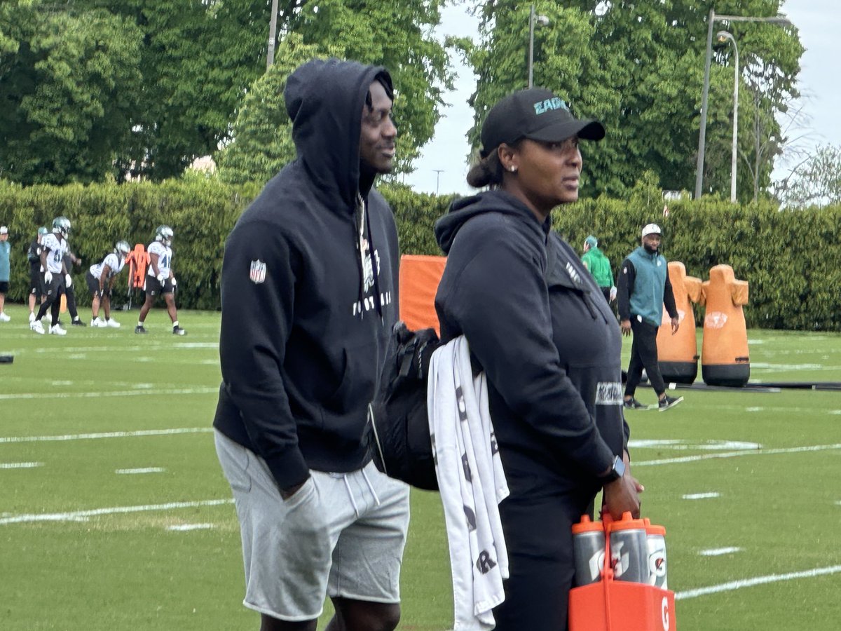 AJ Brown taking in rookie camp