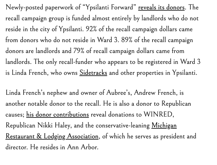 A must read on Ypsi's Ward 3 Recall Election from What's Left Ypsi. whatsleftypsi.com/2024/__trashed/ Please share with your Ward 3 friends and make sure you vote May 7th. #YpsiCouncil